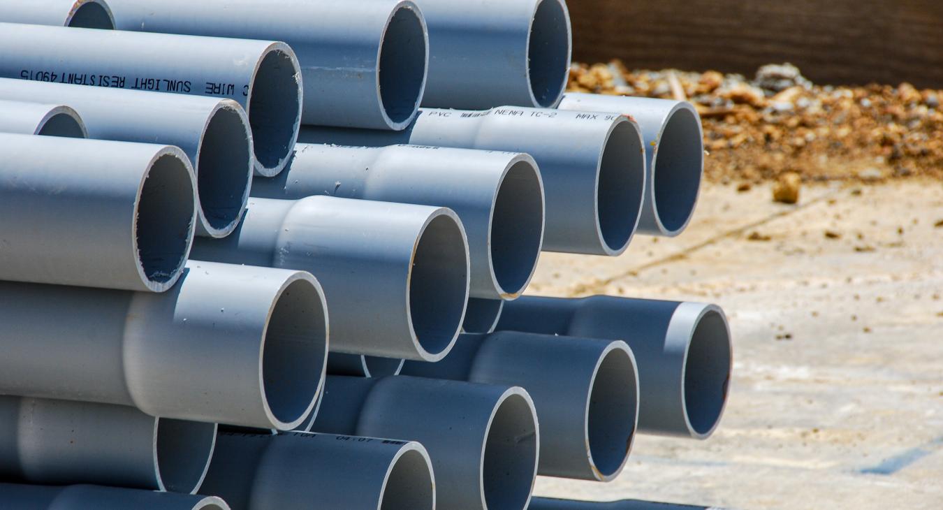 Stack of piping